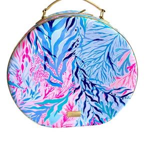 Lilly Pulitzer travel suitcase